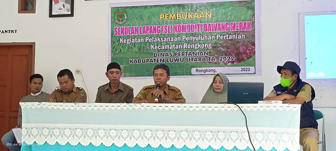 Sekolah Lapang (SL) Budidaya Bawang Merah di Luwu Utara