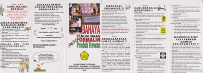 brosur 2008 bahaya formalin pada produk hewan